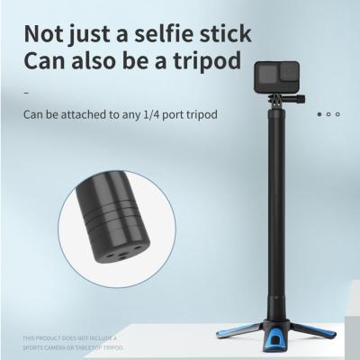 ไม้เซลฟี่สำหรับสตรีมมิงขาตั้งกล้องเดี่ยวยืดได้แบบสดไม้เซลฟี่ไม้ Selfie หนาใช้งานสะดวก