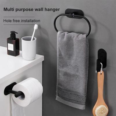 Stainless Steel Toilet Roll Paper Holder Wall Mount 2023 Storage Rack Round Towel Rings For Bath Wholesale Creative High Quality Bathroom Counter Stor