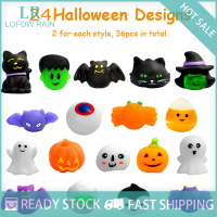 LF Wholesale✨Flash Sale ✨ 60PCS Halloween squishy ของเล่นชุดป้องกันความเครียดประสาทสัมผัส relieing ของเล่นสำหรับเด็ก