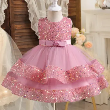 Sarvda Baby Girls Gown Dress For Kids Angel Wedding Birthday net frock Dress  (16-18 No.) 0-2 yr at Rs 375 | Fancy Costume in Ghaziabad | ID:  2849888730573