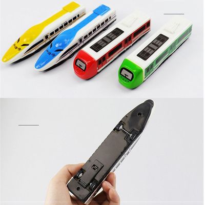 1PCS 16.5cm Windup Pull Back Train Subway Metro Model Toy Random Color