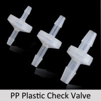 Free Shipping 18 316 14 PP plastic non-return valve One way valve for Gas Air Liquid Water Fluids Aquarium medical valves