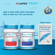 Combo Men vi sinh Life Space Shape B420 Probiotic 60v & Bowel Biotic hỗ