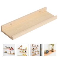 【hot】۞☁■  Shelf Wall Shelves Floating Display Hanging Mounted Shelving Wood Ledges