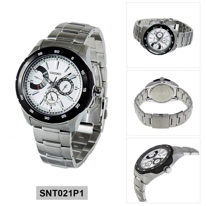 jamesmobile-นาฬิกาข้อมือผู้ชายยี่ห้อ-seiko-รุ่น-snt021-นาฬิกาสายสแตนเลส