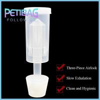 PETIBAG 3PCS ของใหม่ สำหรับเบียร์ Homebrew น้ำปิดผนึก พลาสติกครับ ล็อคอากาศด้วย Grommet ถังหมัก carboy Airlock สามชิ้น วาล์วตรวจสอบ