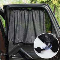 hot【DT】 1/2 pcs Car Anti-UV Side Window Sunshades Curtain Front Rear Windshield Block Most Of Cars