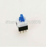 200Pcs,8Mm X 8Mm Miniature Self-Locking Switch Push Rectangle ปุ่ม6-Pin,อายุการใช้งานยาวนาน