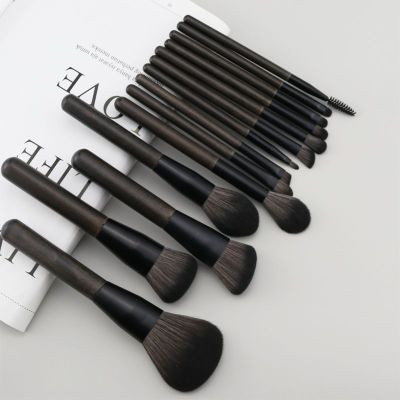 ☁❏ Full set powder makeup brush shading blush grooming highlights foundation brush a undertakes to details