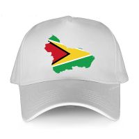 Black Casual Boys Printed Baseball Cap Guyana Country Flag Top City Map Man Women Summer Hat outdoor Snapback caps sport bonnet