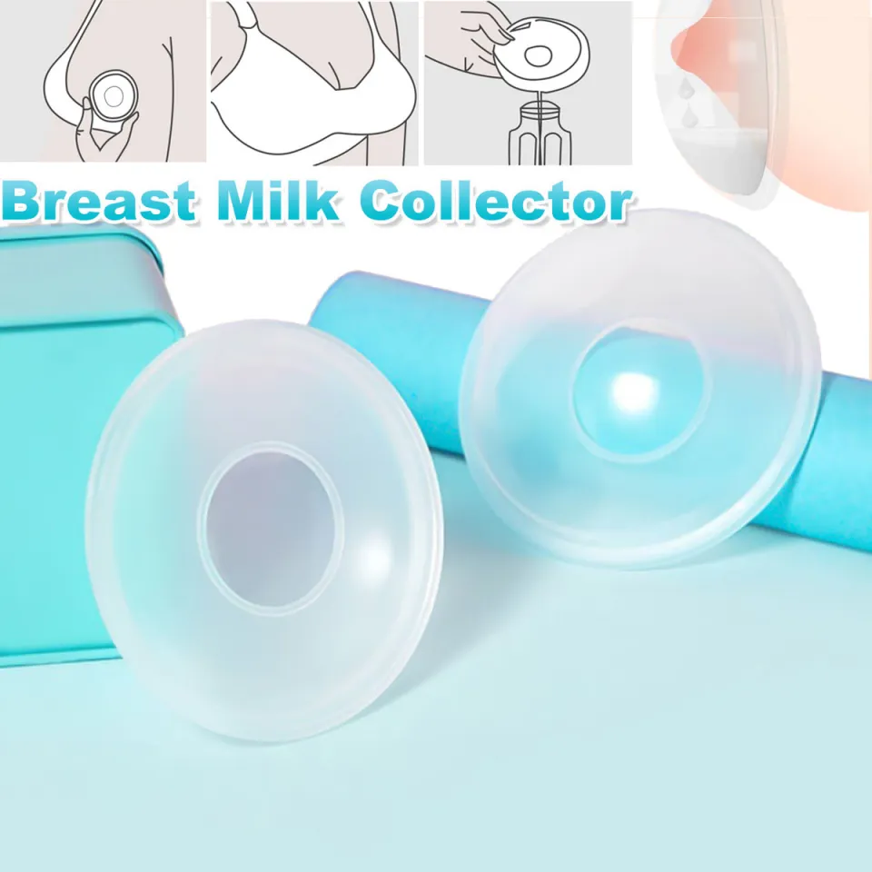 Biziborong Silicone Breast Milk Collector Shell Breast Pad Natural