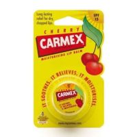 ? Carmex Moisturizing Lip Balm SPF15 7.5g Cherry ลิปบาล์ม บำรุงริมฝีปาก กลิ่นเชอร์รี่ [ ราคาเซลล์ ]