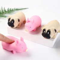 LIAND for Children Hands Toys Cute Dog Fidget Vent Toy Kids Gifts Stress Relief Pig Antistress Squeeze Pig Pig Squeeze Toy Stretch Pig