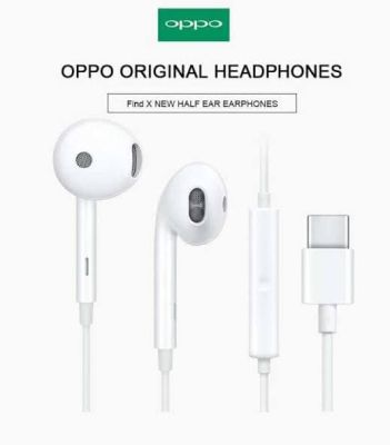 หูฟัง OPPO Type-C แท้ Find X หูฟังเสียงดี หูฟัง Small Talk Oppo Earphone หูฟังไมโครโฟน หูฟังแท้ ไมโครโฟน หูฟัง Type-C