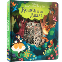 Usborne หนังสือ Peep Inside A Fairy Tale Beauty and The Beast 3D Flip Book Story Book Bedtime Reading Book English Learning Materials for Kids Toddler Book หนังสือเด็กภาษาอังกฤษ ภาพสามมิติ หนังสือเด็ก หนังสือเด็ก หนังสือเด็กภาษาอังกฤษ