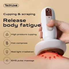 Tech Love Frozen Shoulder Massager Shoulder and Neck Cervical Spine Shoulder  Warm and Thermal Compression Knee Joint Therapy Artifact for the Elderly