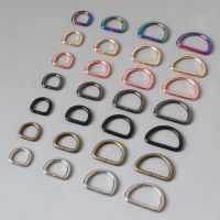 1PCS 10mm 15mm 20mm 25mm 32mm Webbing Metal Buckle D Accessory Dog Collar Hardware Sewing Clasp