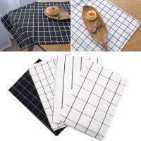 ✤ 40x60cm Cotton Table Napkin Kitchen Towel Dish Towel Cleaning Cloth Tea Towel Printed Durable Pure Cotton Stripe Plai