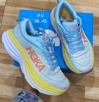 รองเท้าผ้าใบ HOKA_BONDI B Sneaker✔️งานแท้ ตรงปก รับประกัน3ปี รองเท้าลำลอง รองเท้าผ้าใบ รองเท้าแฟชั่น รองเท้าหนัง