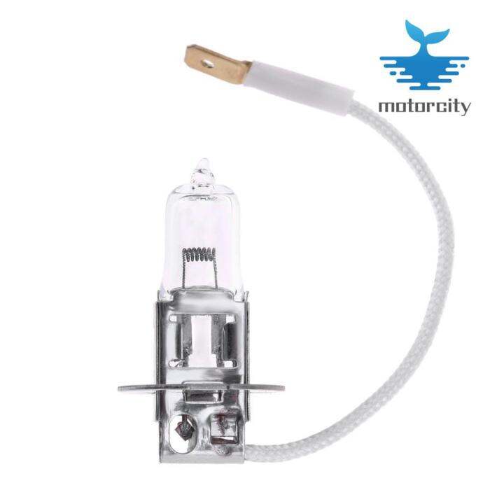 1pc H3 24V 55W 3000K White Car Xenon High/Low Beam Fog Lamp Halogen