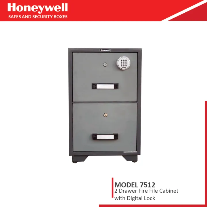 Safes Fireproof Honeywell 7512 Digital 2 Drawer File Lazada PH