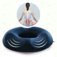 หมอนโดนัท เมมโมรี่โฟม ออกแบบตามหลักสรีระการนั่ง Ergonomic Donut Pillow, Seat Cushion (มี2สีให้เลือก)  เบาะรองนั่ง ที่รองนั่ง เมมโมรี่โฟม เพื่อสุขภาพ