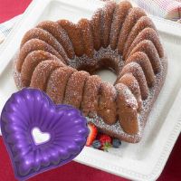 ❁ Love Heart Shape Cake Mold Silicone Freezing and Baking Pastry Molds Mousse Bread Mould Bakeware DIY Non-Stick Cake Pan