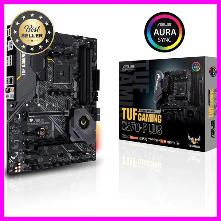 ASUS AM4 TUF Gaming X570Plus Motherboard X570 เลือก 1 ชิ้น 1 อย่าง