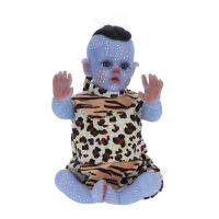 hot！【DT】♘❀✒  12in Reborn Lifelike Real Soft Dolls Hand Painted Vinyl Simulated