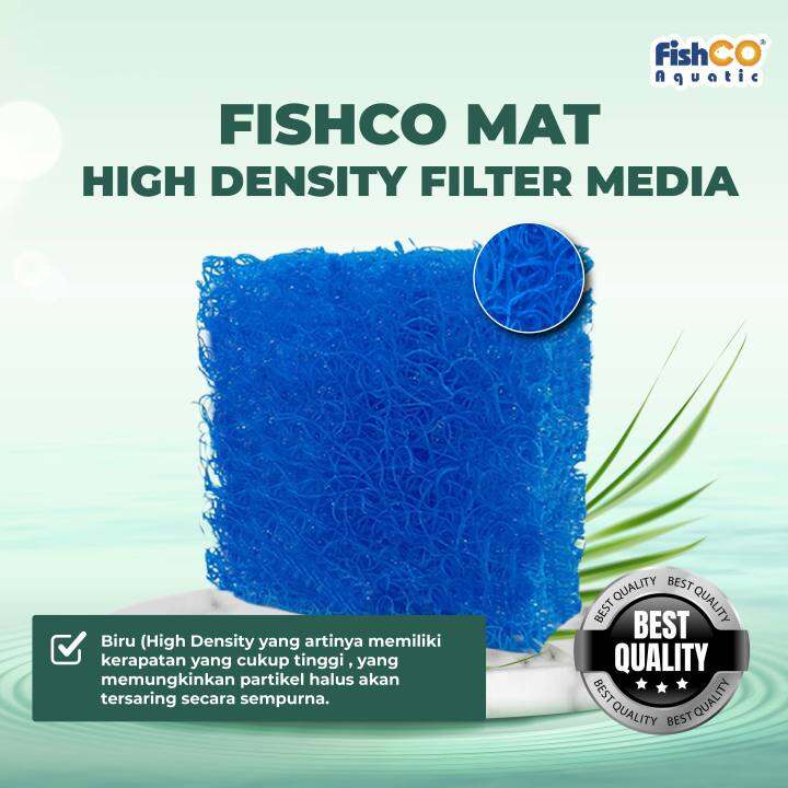 FishCO Mat HiDensity Media Filter/japmat Kolam 25x25 Premium Lazada