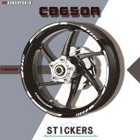 【hot】 Motorcycle stripes reflective rim stickers are suitable for cb650r