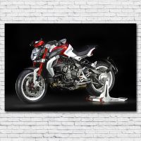 ภาพศิลปะบนผนัง MV AGUSTA Superbike โปสเตอร์ผ้าใบพิมพ์พาหนะรถจักรยานยนต์ภาพวาดศิลปะไอเดียของขวัญตกแต่งสำหรับห้องนั่งเล่น