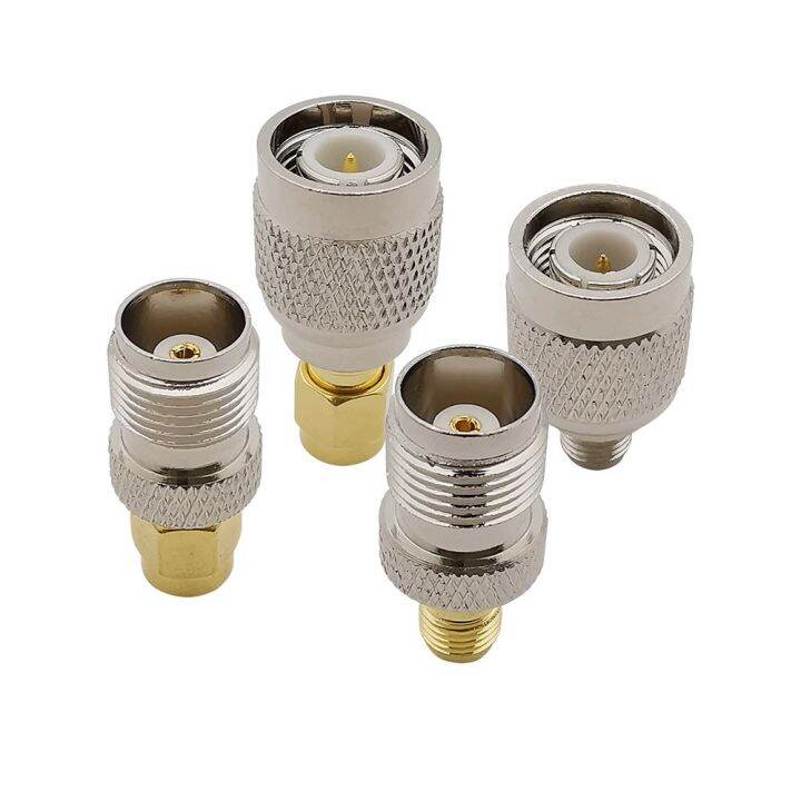 4pcs-sma-male-female-to-tnc-male-female-plug-jack-rf-coaxial-connector-tnc-to-sma-adapter-kits-electrical-connectors