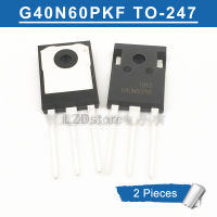 2 ชิ้นG40N60PKF TO-247 40N60 G40N60 40A/600 โวลต์IGBTทรานซิสเตอร์ใหม่เดิม