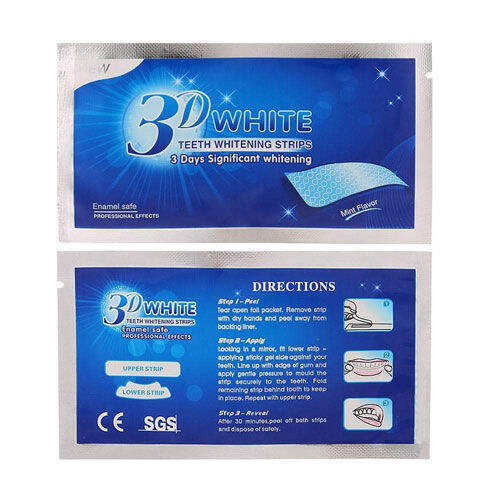 แผ่นฟอกฟันขาว-3d-white-teeth-whitening-strips-แผ่นแปะฟอกฟันขาว-ฟอกสีฟัน-14-ซอง