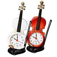 Violin Students Use Alarm Clock Creative Fashion Simple European Style Childrens Cute Cartoon Bedside Retro Ornament Decoration