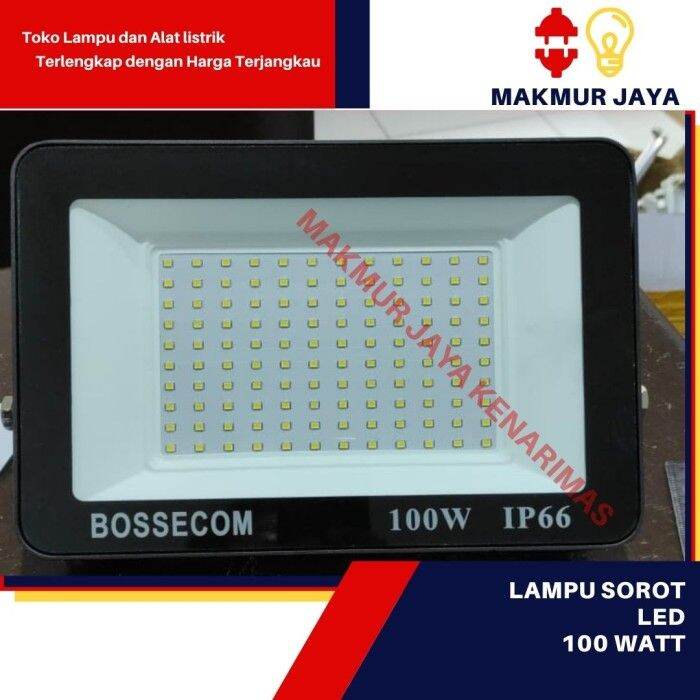 Sorot Led 100 Watt Bossecom Led Sorot 100w Murah Lampu Sorot Lapangan