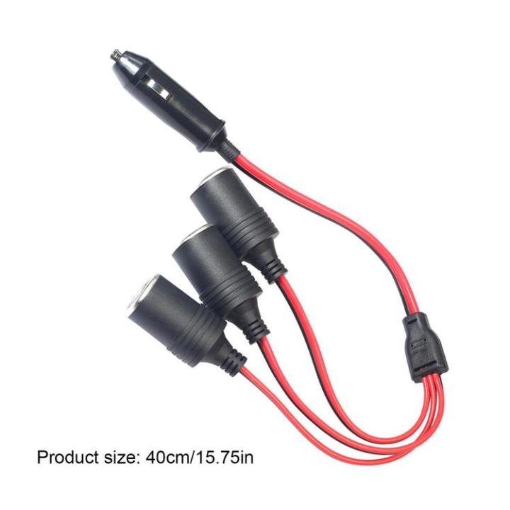 lighter-socket-plug-40cm-12v-24v-car-adapter-splitter-stable-female-socket-plug-connector-multifunctional-1-to-3-ports-lighter-socket-splitter-for-large-and-small-cars-thrifty