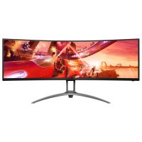 Monitor 49 AOC AGON AG493UCX/67 (VA, HDMI, DP, USB-C, SPK) CURVE FREESYNC 5K 120Hz