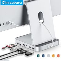 【LZ】☸⊙  Minisopuru hub usb c hub tipo C para usb 3.2 tf/sd card 150 mb/s multiport adapter support m.2 nvme ssd docking station para iMac 24 polegadas pc acessórios 7 em 1 usb imac hub