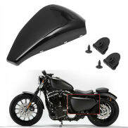 Màu đen bóng xe máy bên trái nắp pin cho Harley Sportster XL sắt 883 1200