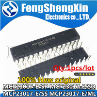 100 ใหม่ MCP23017-E MCP23017-E sp DIP28 MCP23017-E so SOP28MCP23017 ml QFN28ชิป