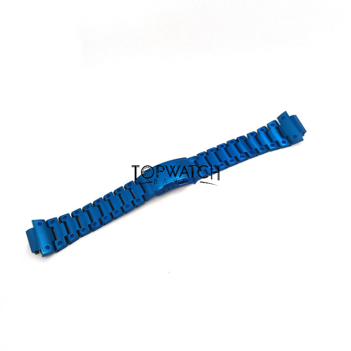 dw5600-blue-stainless-steel-strap-watch-case-accessories-dw5000-dw5030-dw5035-metal-celet-outdoor-sports-bezel-watchbands