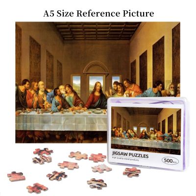 The Last Supper Wooden Jigsaw Puzzle 500 Pieces Educational Toy Painting Art Decor Decompression toys 500pcs