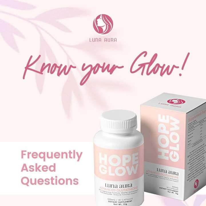 Luna Aura Hope Glow Advanced Glutathione Lazada PH