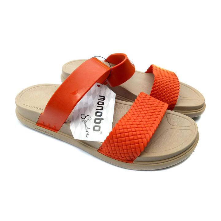 monobo-kelly9-รองเท้าสภาพสตรี-สีส้ม