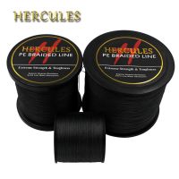 [HOT LIAXLLWISAAZH 534] Hercules PE ถักสายการประมง Hengelsport Multifilament สีดำสายการประมง4เส้น100เมตร300เมตร500เมตร1000เมตร1500เมตร2000เมตร P Esca