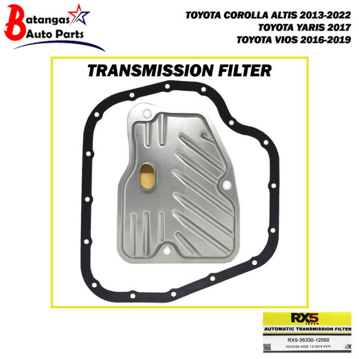 TRANSMISSION FILTER TOYOTA COROLLA ALTIS 20132022 TOYOTA YARIS 2017