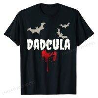 Mens Dadcula Dads Fathers Halloween T-Shirt Cotton Tops Shirts Printed On Retro Group Tshirts