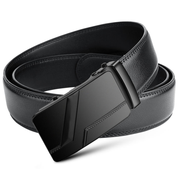 belt-men-long-plus-size-110-120-130-140-150-160-170-180cm-genuine-leather-belts-for-jeans-strap-male-black-automatic-buckle-belt